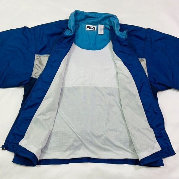 Vintage FILA Embroidered Lightweight Windbreaker Jacket - Picture 6 of 7